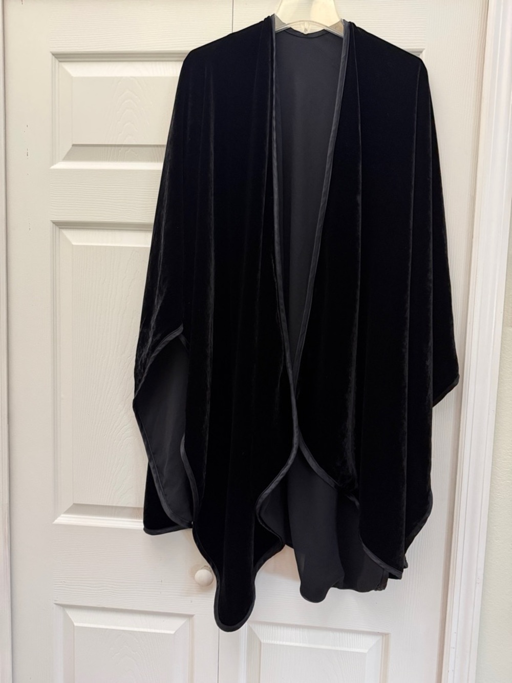 Black Velvet Wrap